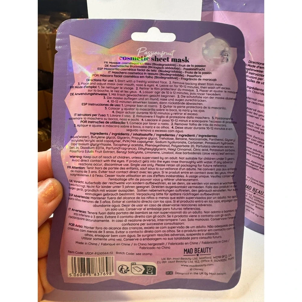 Disney Frozen Bath Gift Set duo | Olaf Bath Snow Salts Elsa‎ Sheet Mask
